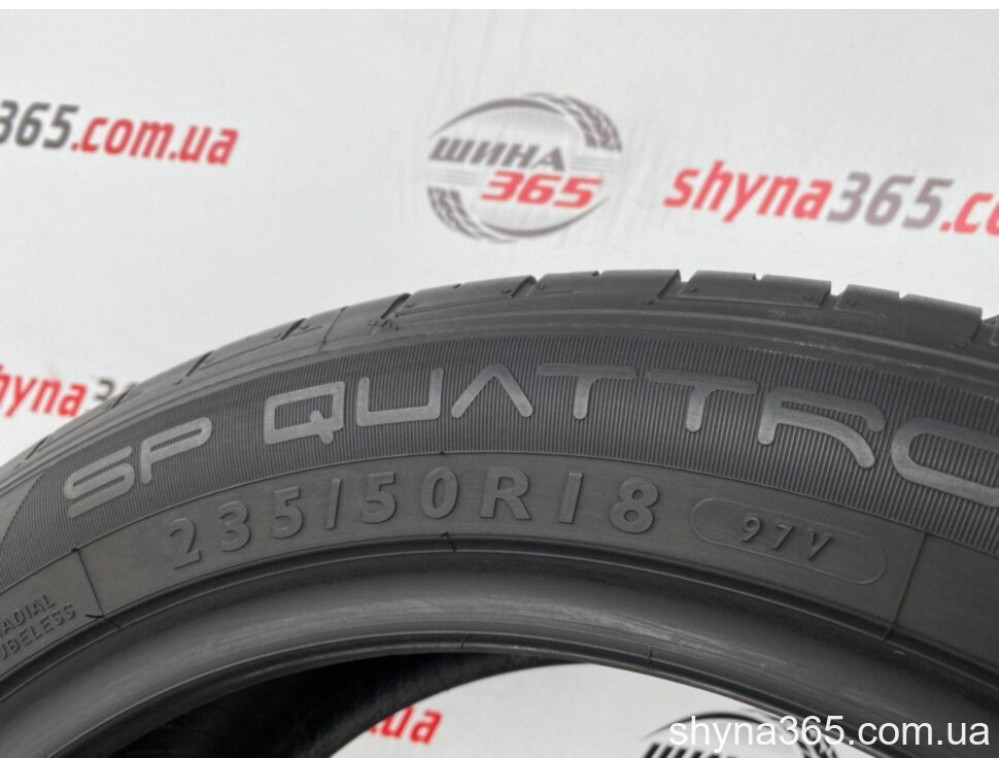 235/50 R18 DUNLOP SP QUATTROMAXX 7mm