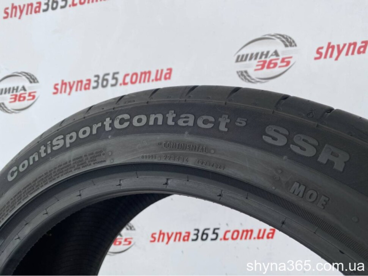 245/35 R18 CONTINENTAL CONTISPORTCONTACT 5 RUN FLAT 5mm