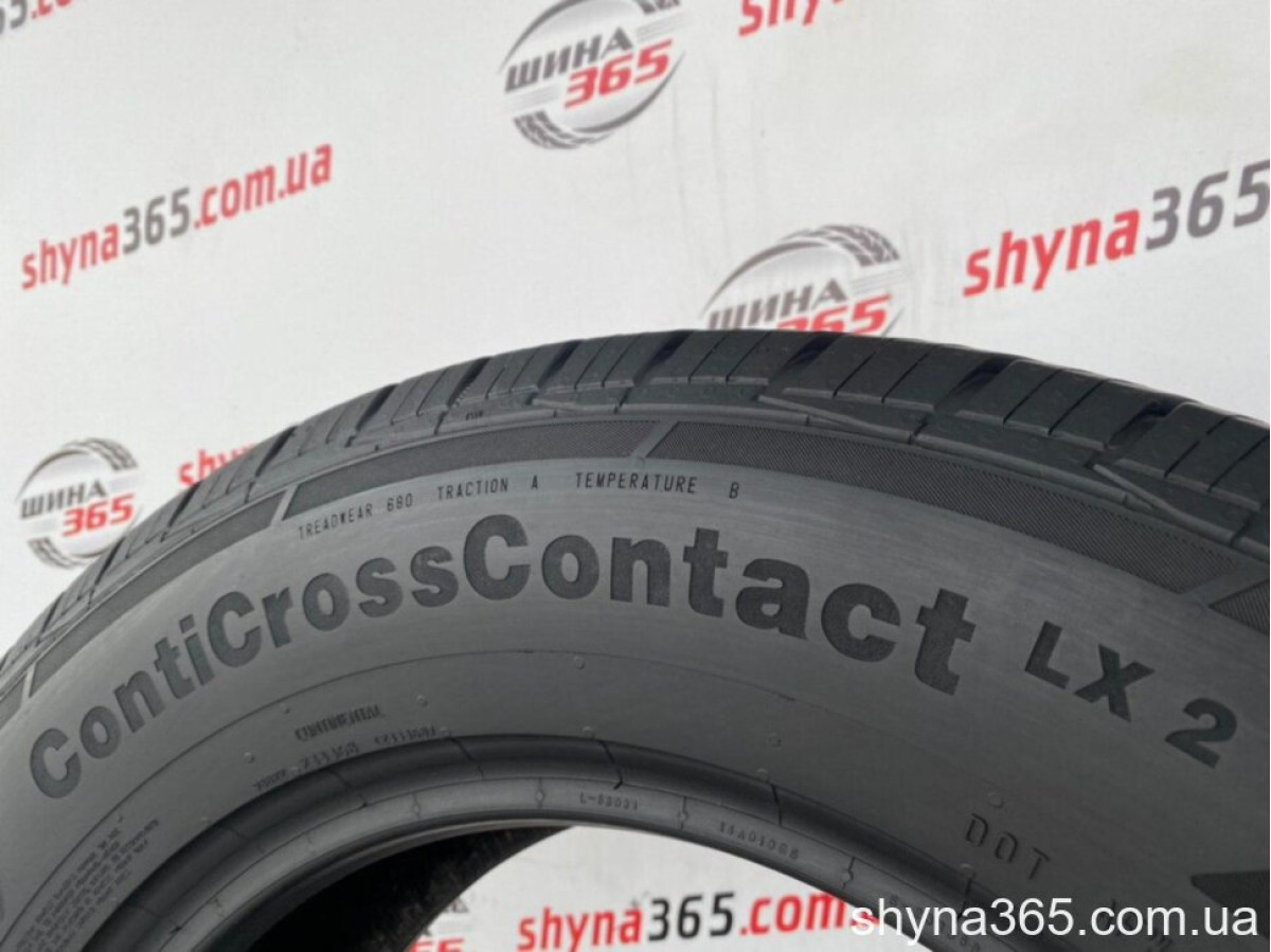 255/60 R18 CONTINENTAL CONTICROSSCONTACT LX2 6mm