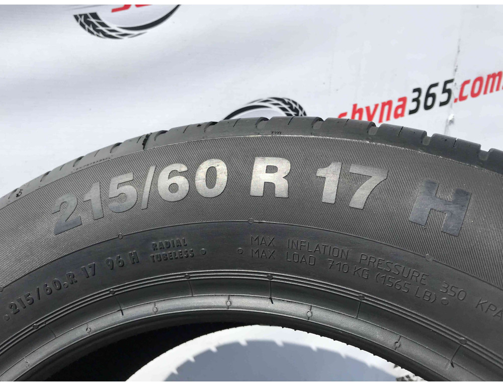 215/60 R17 CONTINENTAL CONTIECOCONTACT 5 6mm