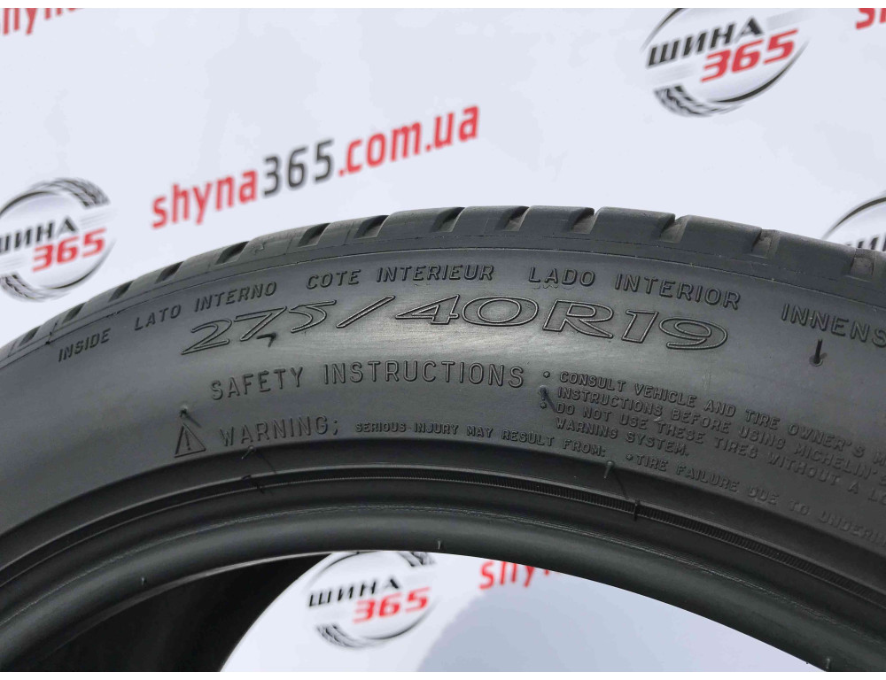 275/40 R19 MICHELIN PRIMACY 3 RUN FLAT 5mm