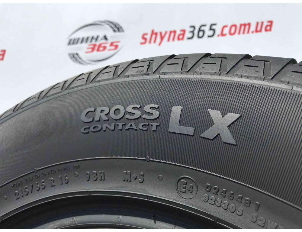 215/65 R16 CONTINENTAL CROSSCONTACT LX 6mm