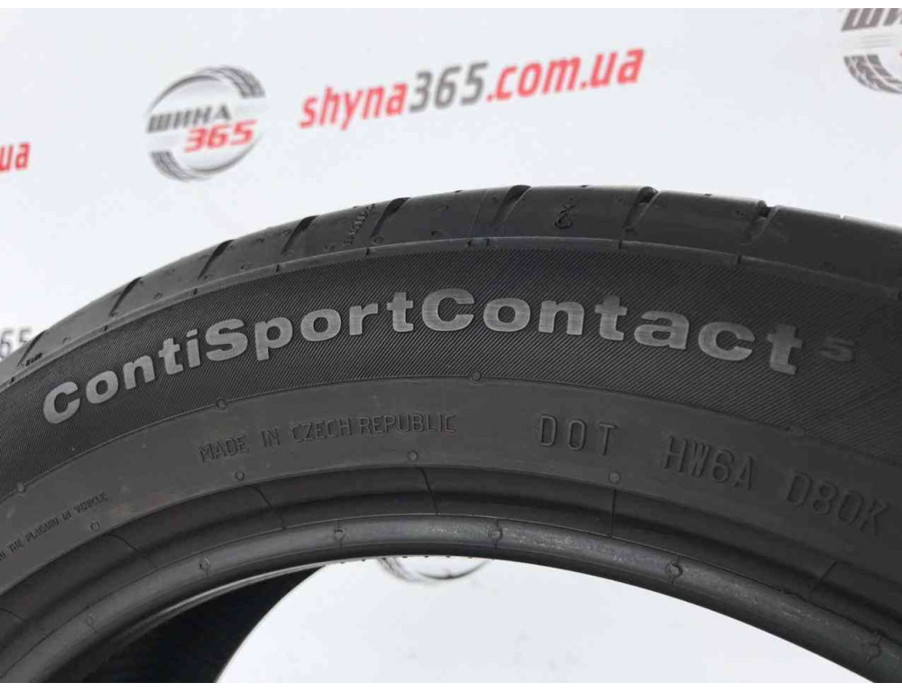 215/50 R17 CONTINENTAL CONTISPORTCONTACT 5 6mm