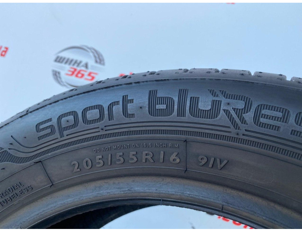 205/55 R16 DUNLOP SPORT BLURESPONSE 7mm