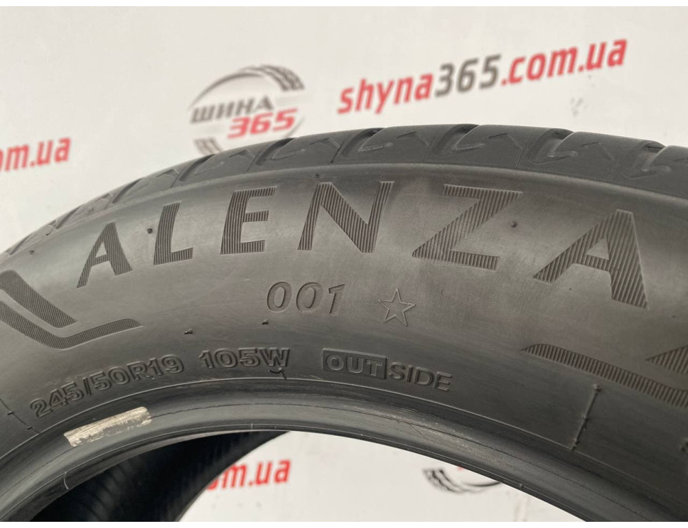 245/50 R19 BRIDGESTONE ALENZA 001 6mm