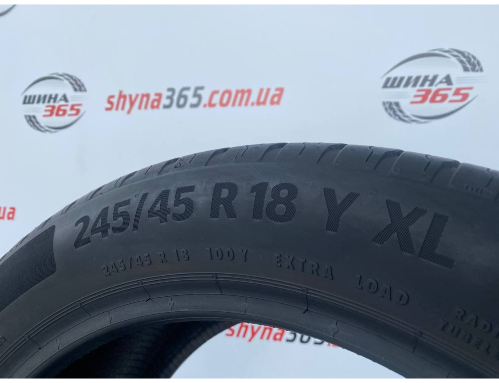 245/45 R18 CONTINENTAL ECOCONTACT 6 5mm