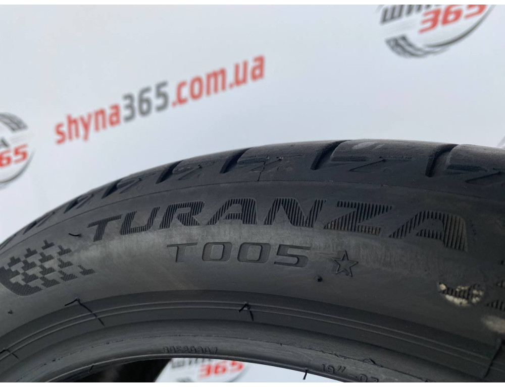 225/40 R19 BRIDGESTONE TURANZA T005 5mm