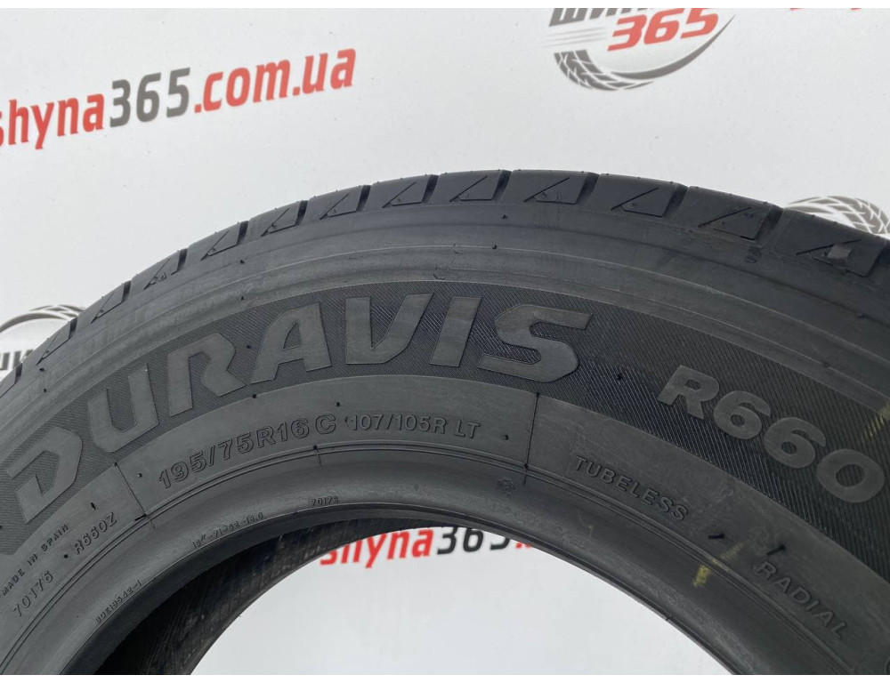 195/75 R16C BRIDGESTONE DURAVIS R660 7mm