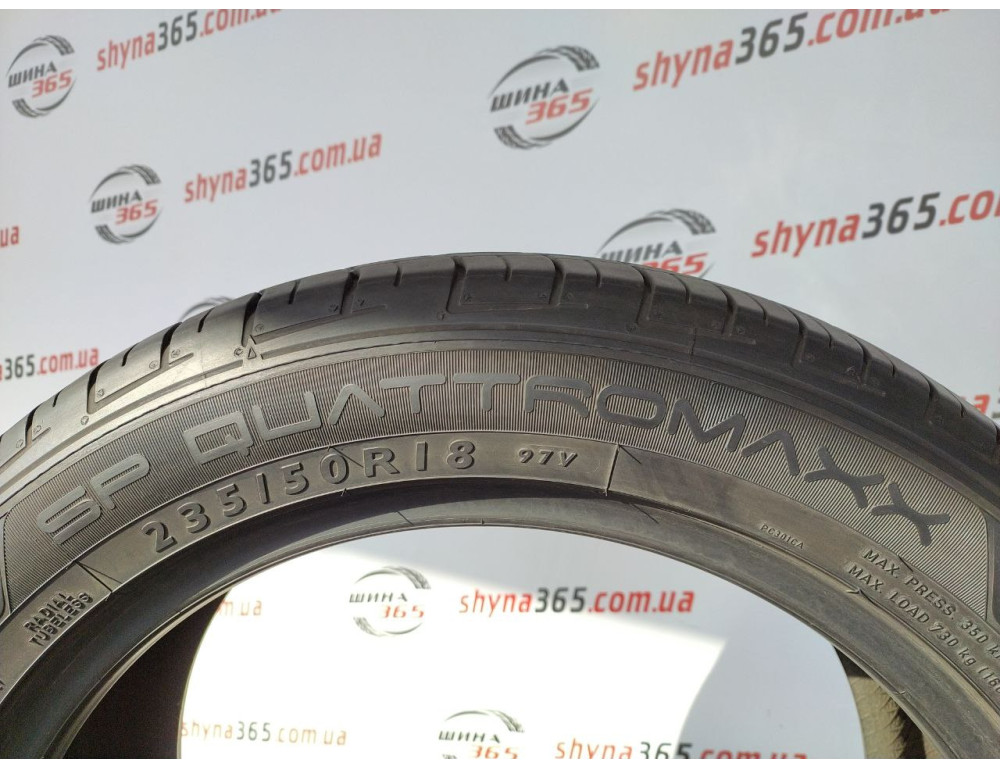 235/50 R18 DUNLOP SP QUATTROMAXX 7mm