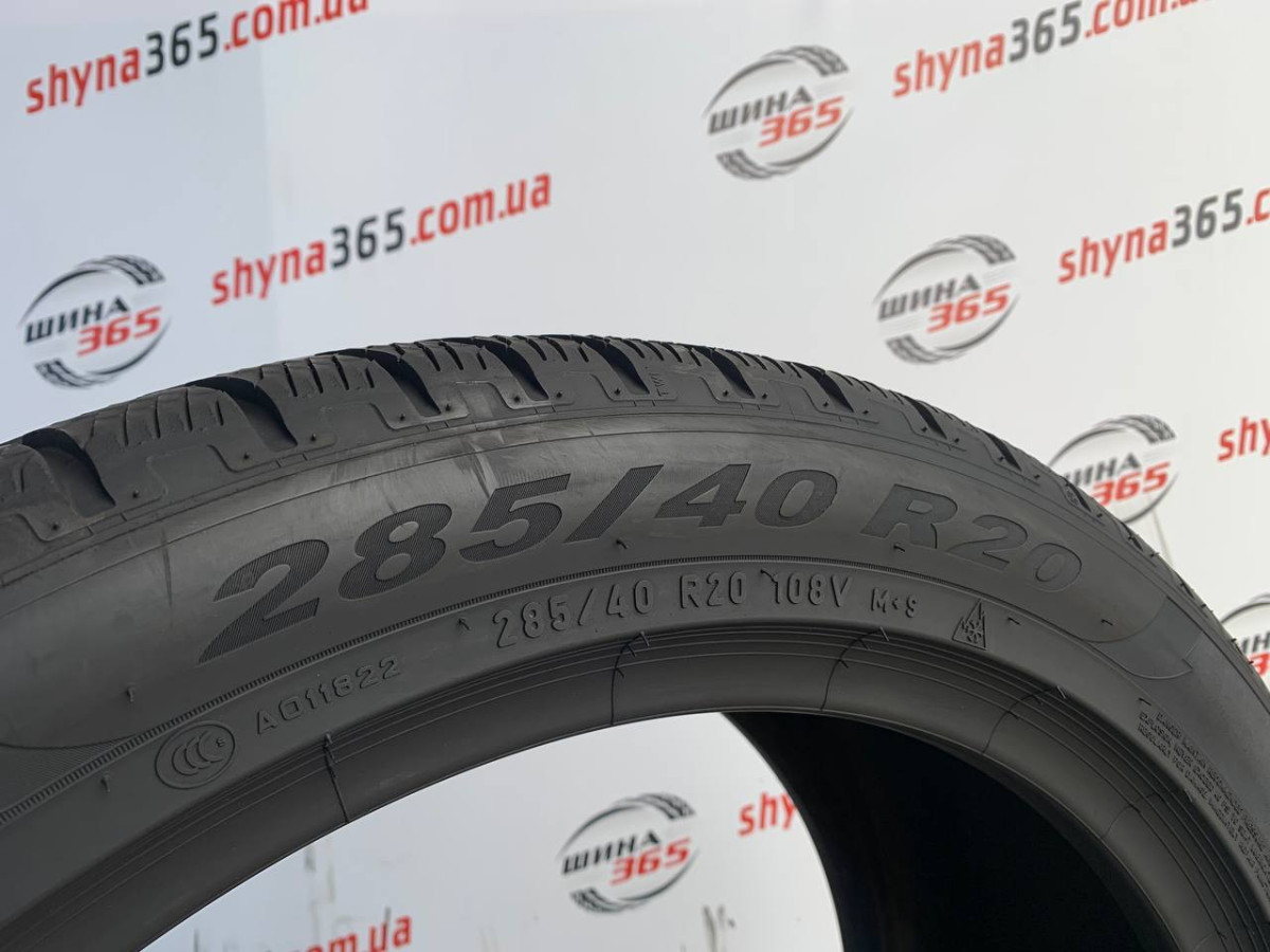 285/40 R20 PIRELLI SCORPION WINTER 6mm