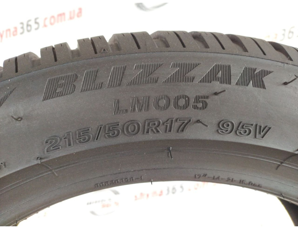 215/50 R17 BRIDGESTONE BLIZZAK LM005 7mm