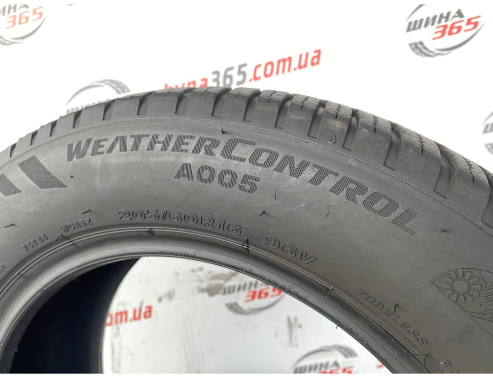 205/60 R16 BRIDGESTONE WEATHERCONTROL A005 4mm