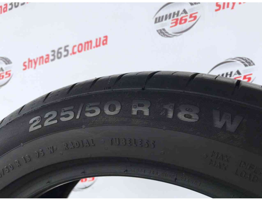 225/50 R18 CONTINENTAL CONTISPORTCONTACT 5 RUN FLAT 7mm