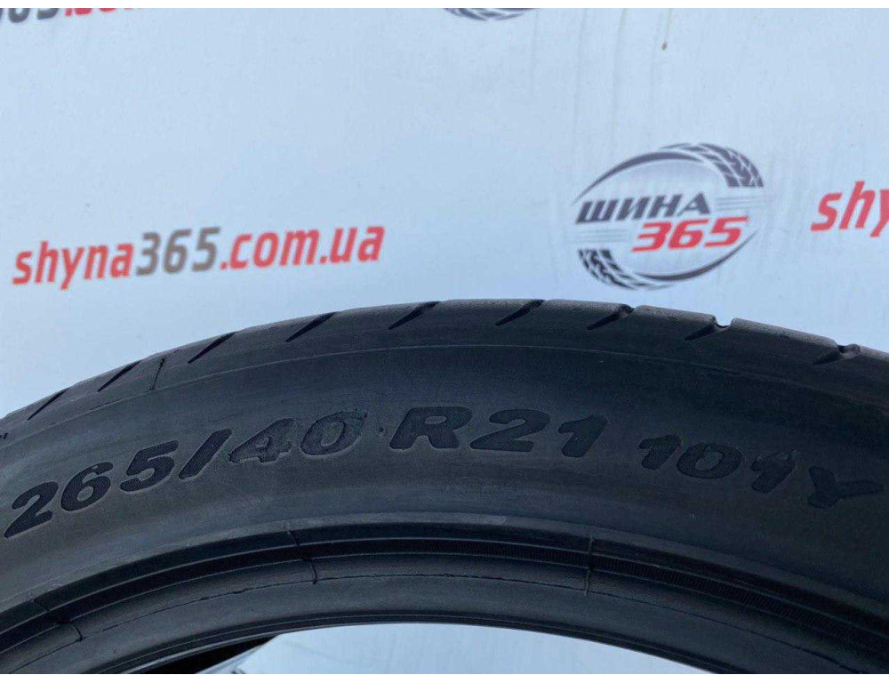 265/40 R21 PIRELLI PZERO 5mm