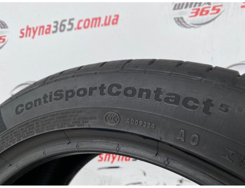 225/50 R17 CONTINENTAL CONTISPORTCONTACT 5 6mm