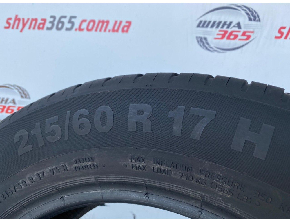 215/60 R17 CONTINENTAL CONTIECOCONTACT 5 5mm