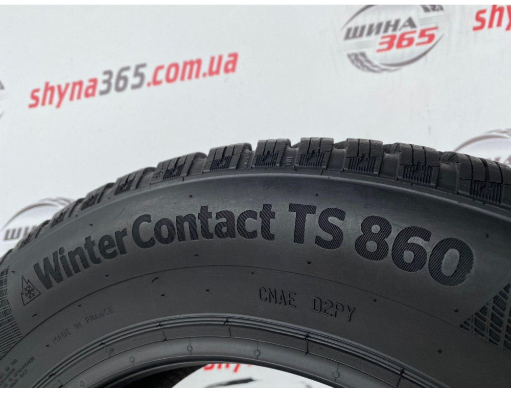 195/65 R15 CONTINENTAL WINTERCONTACT TS860 6mm