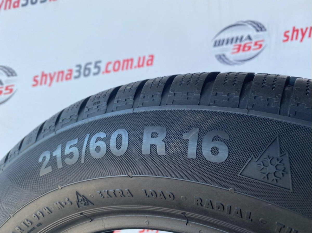 215/60 R16 CONTINENTAL CONTIWINTERCONTACT TS830P 7mm