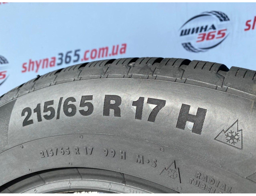 215/65 R17 CONTINENTAL WINTERCONTACT TS850P SUV 6mm