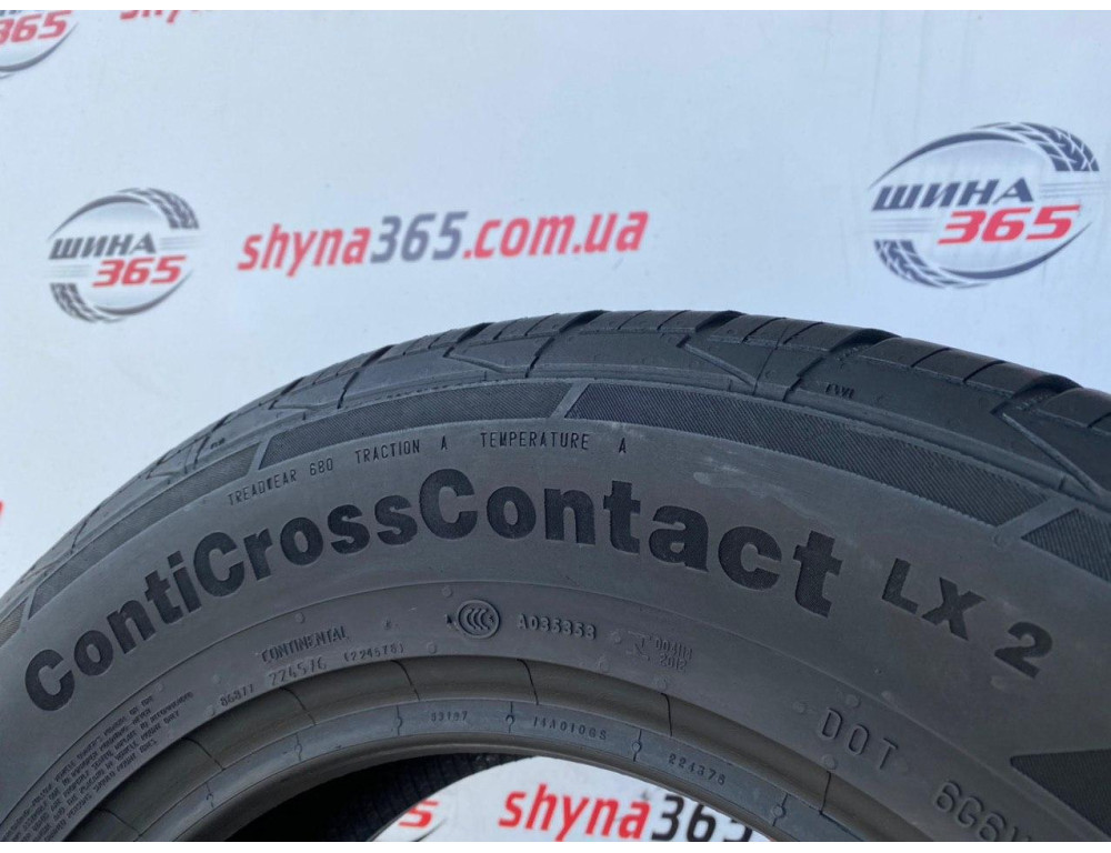 215/65 R16 CONTINENTAL CONTICROSSCONTACT LX2 6mm
