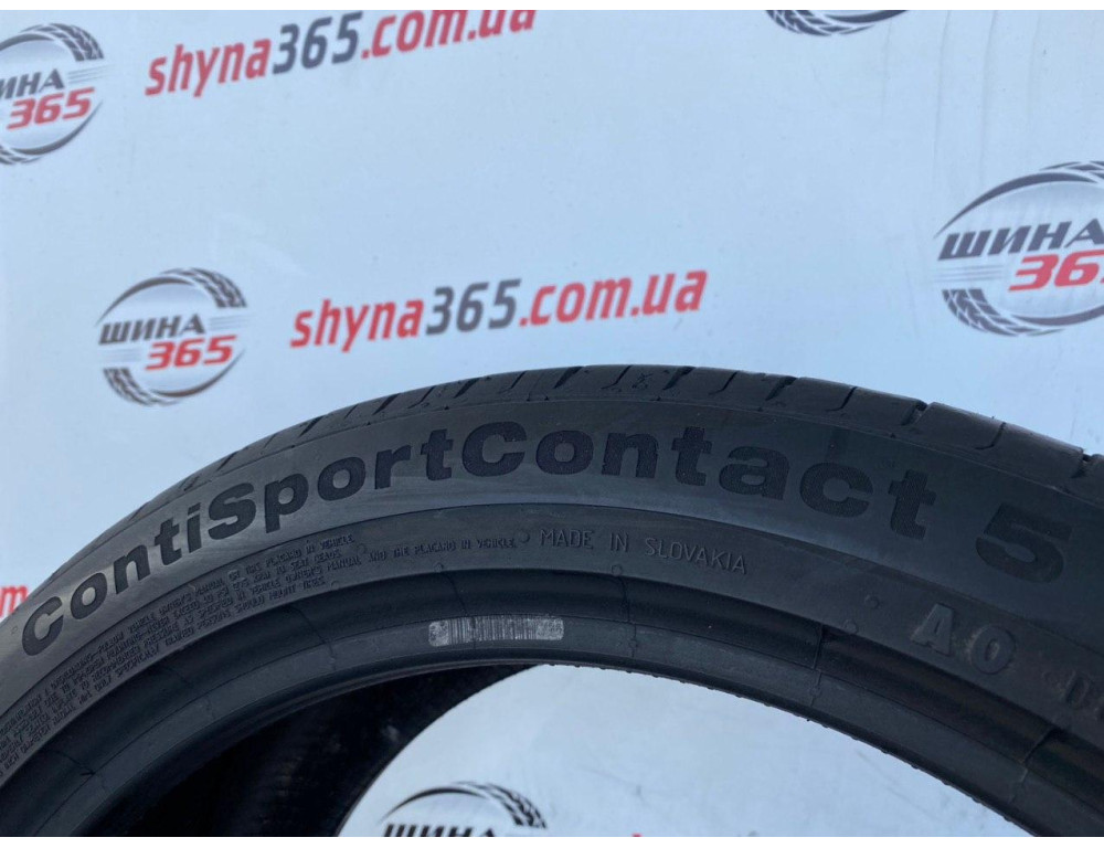 245/40 R18 CONTINENTAL CONTISPORTCONTACT 5 5mm