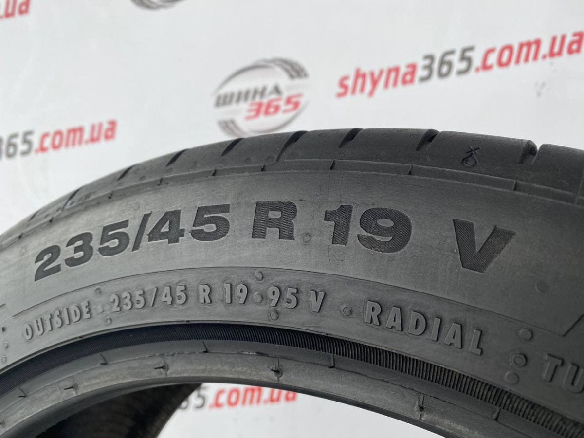 235/45 R19 CONTINENTAL CONTISPORTCONTACT 5 RUN FLAT 7mm