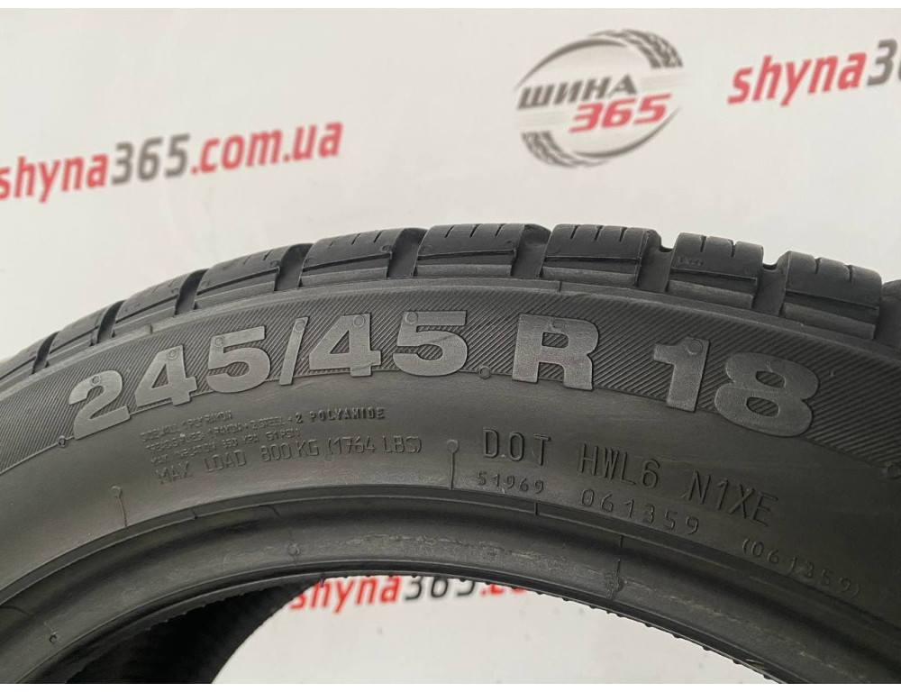 245/45 R18 CONTINENTAL CONTIWINTERCONTACT TS810S 7mm
