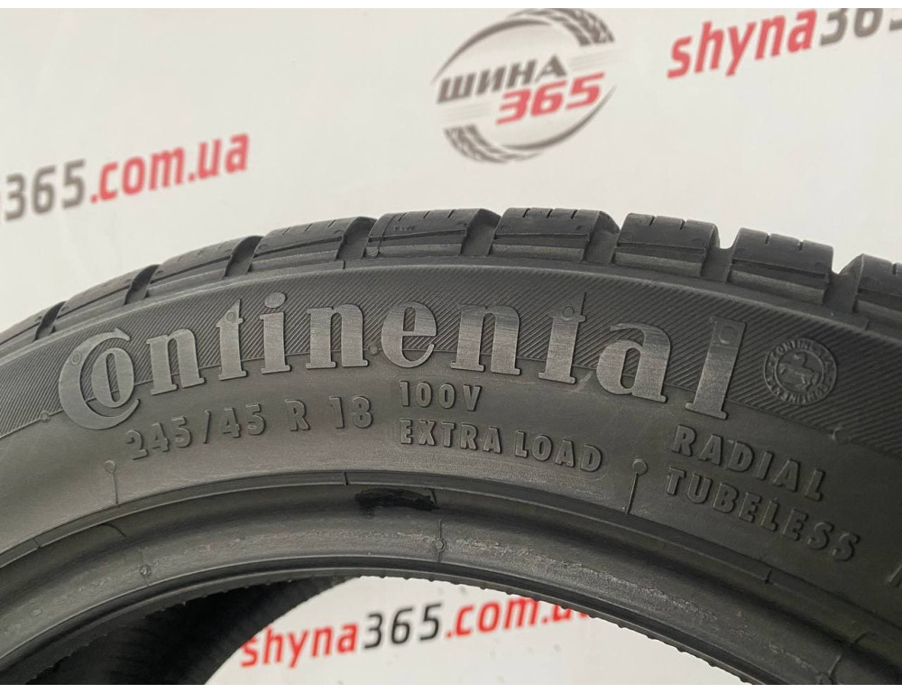 245/45 R18 CONTINENTAL CONTIWINTERCONTACT TS810S 7mm