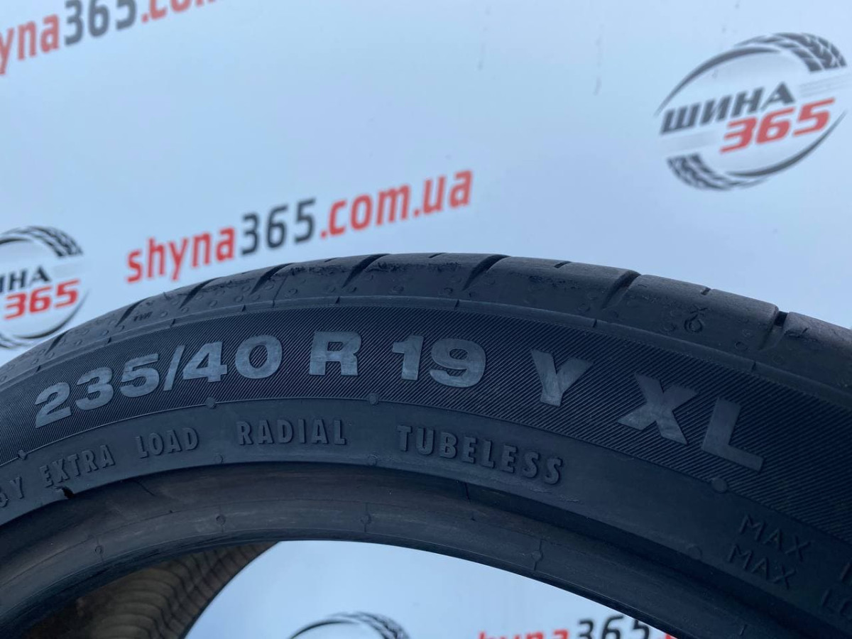235/40 R19 CONTINENTAL CONTISPORTCONTACT 5 6mm