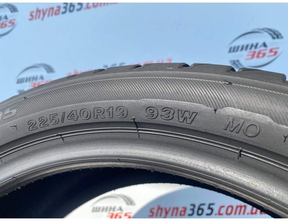 225/40 R19 BRIDGESTONE TURANZA T005 7mm