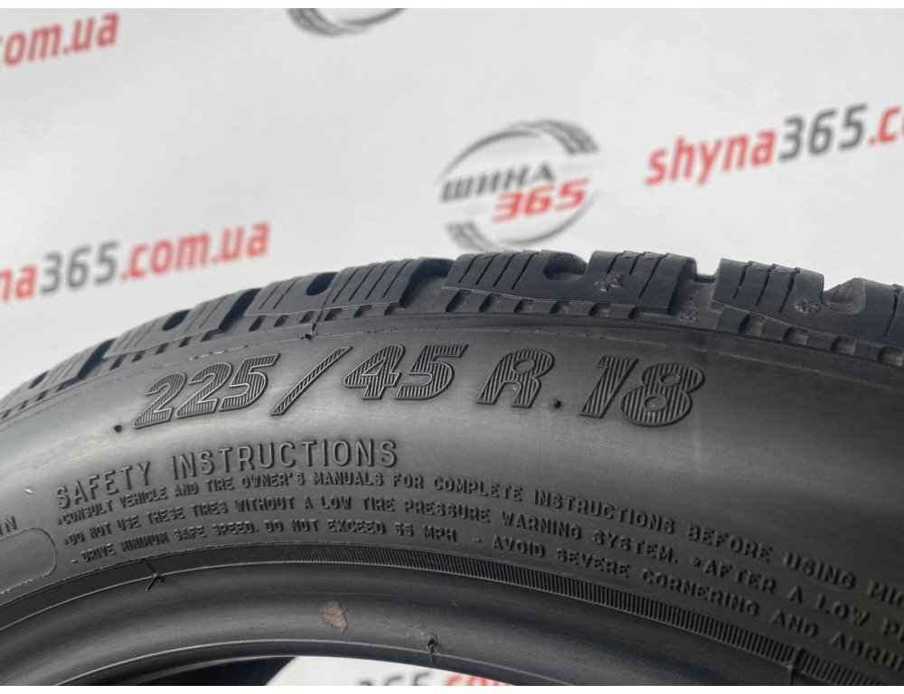 225/45 R18 MICHELIN PILOT ALPIN PA4 RUN FLAT 6mm