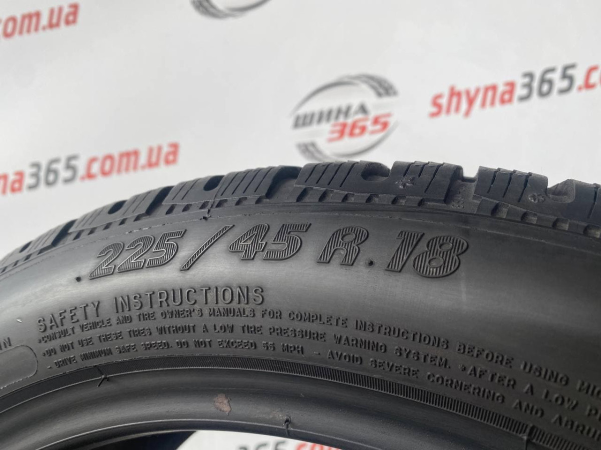 225/45 R18 MICHELIN PILOT ALPIN PA4 RUN FLAT 6mm