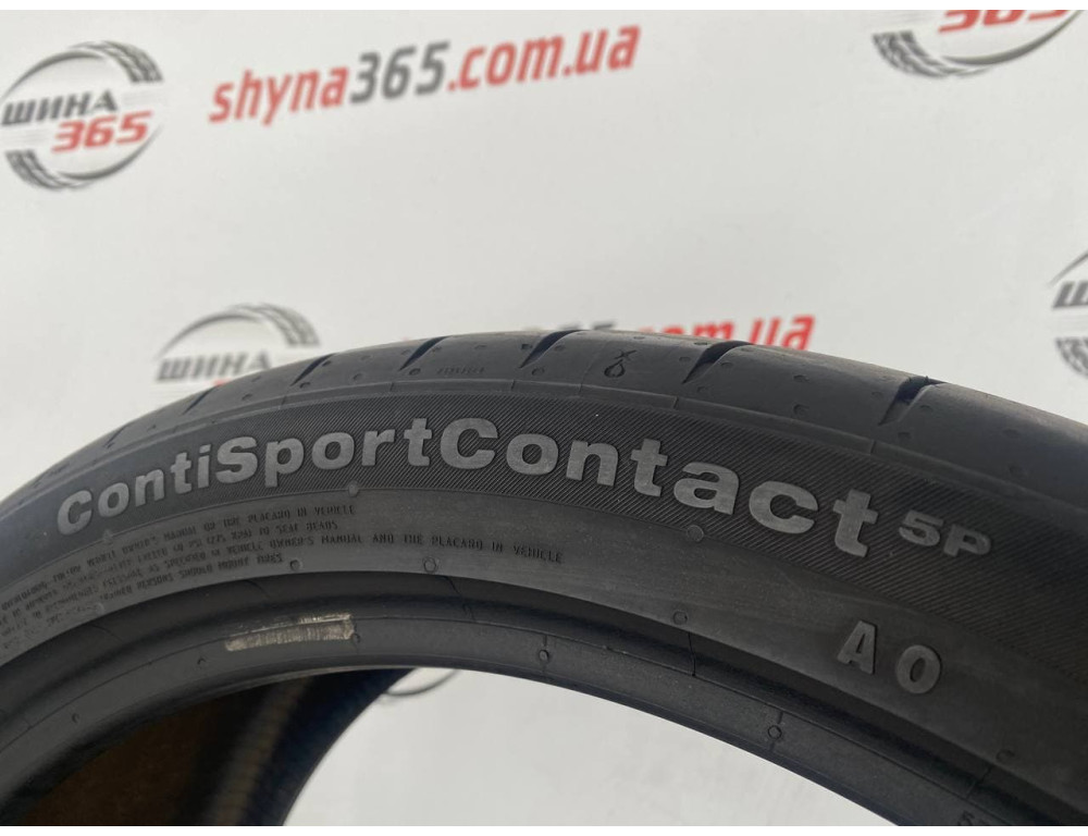 255/35 R19 CONTINENTAL CONTISPORTCONTACT 5P 7mm