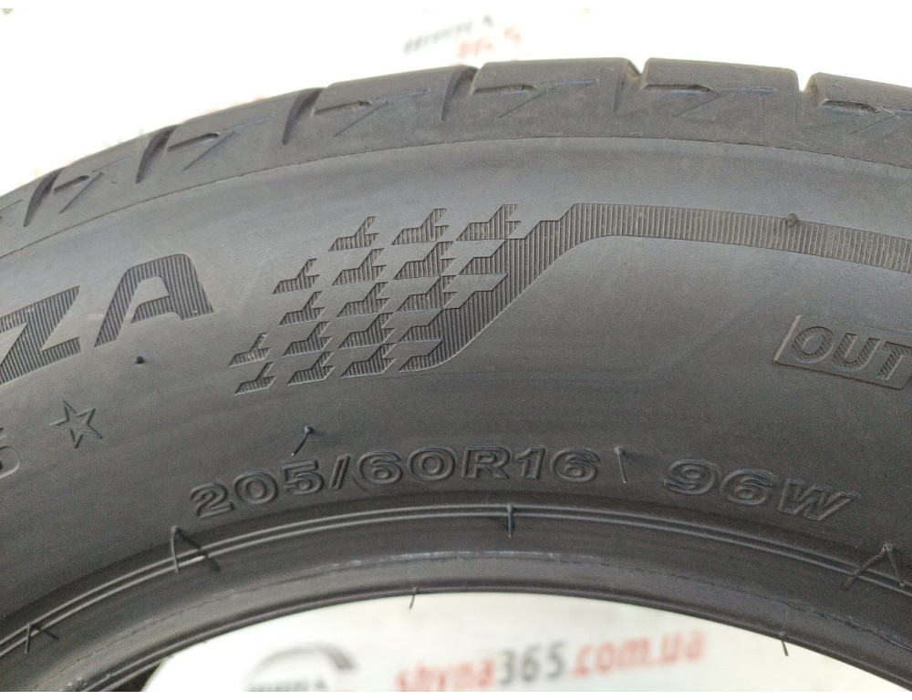 205/60 R16 BRIDGESTONE TURANZA T005 6mm