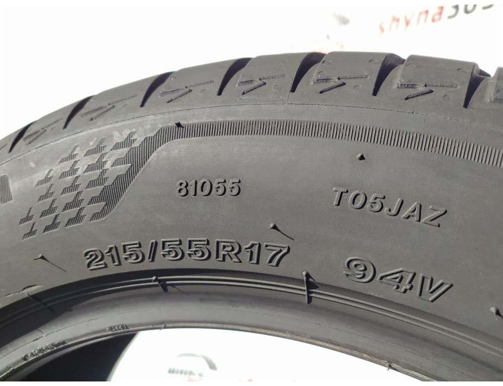 215/55 R17 BRIDGESTONE TURANZA T005 6mm