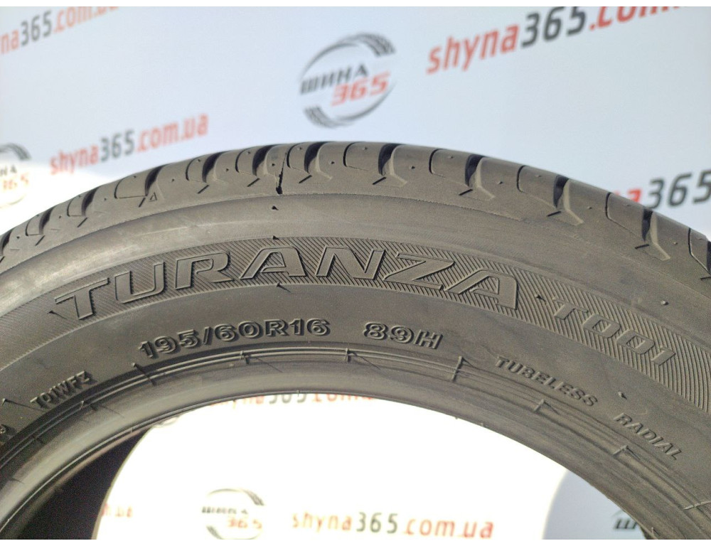 195/60 R16 BRIDGESTONE TURANZA T001 6mm