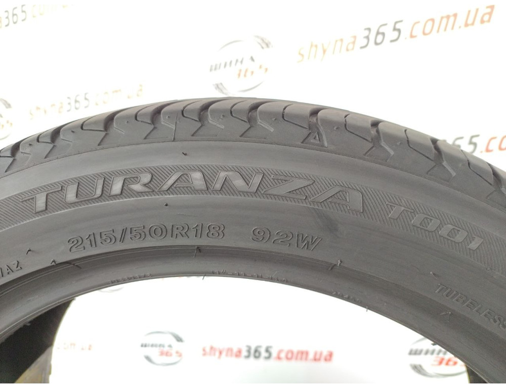 215/50 R18 BRIDGESTONE TURANZA T001 5mm