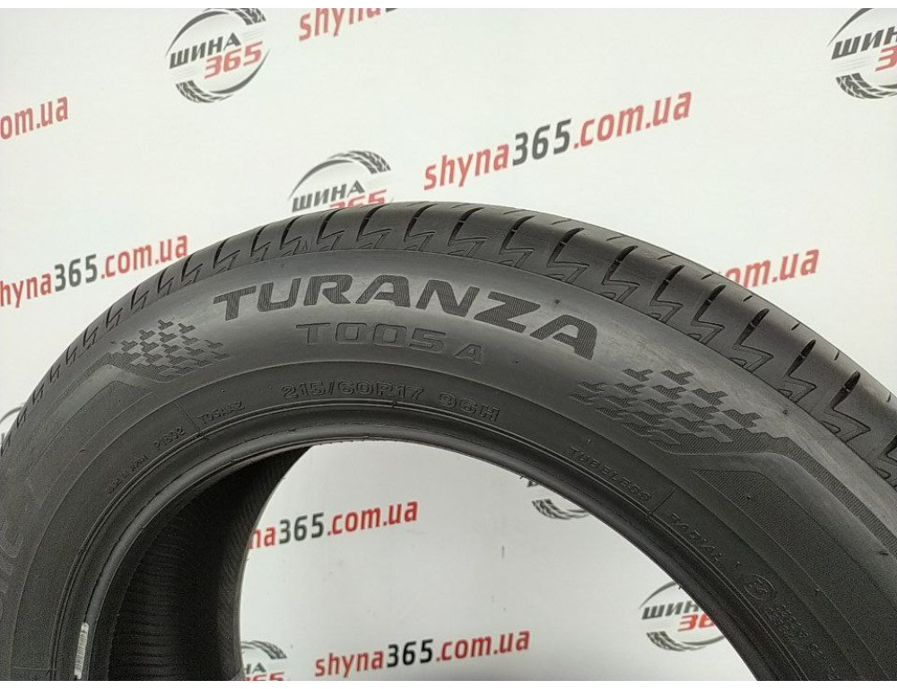 215/60 R17 BRIDGESTONE TURANZA T005 A 7mm