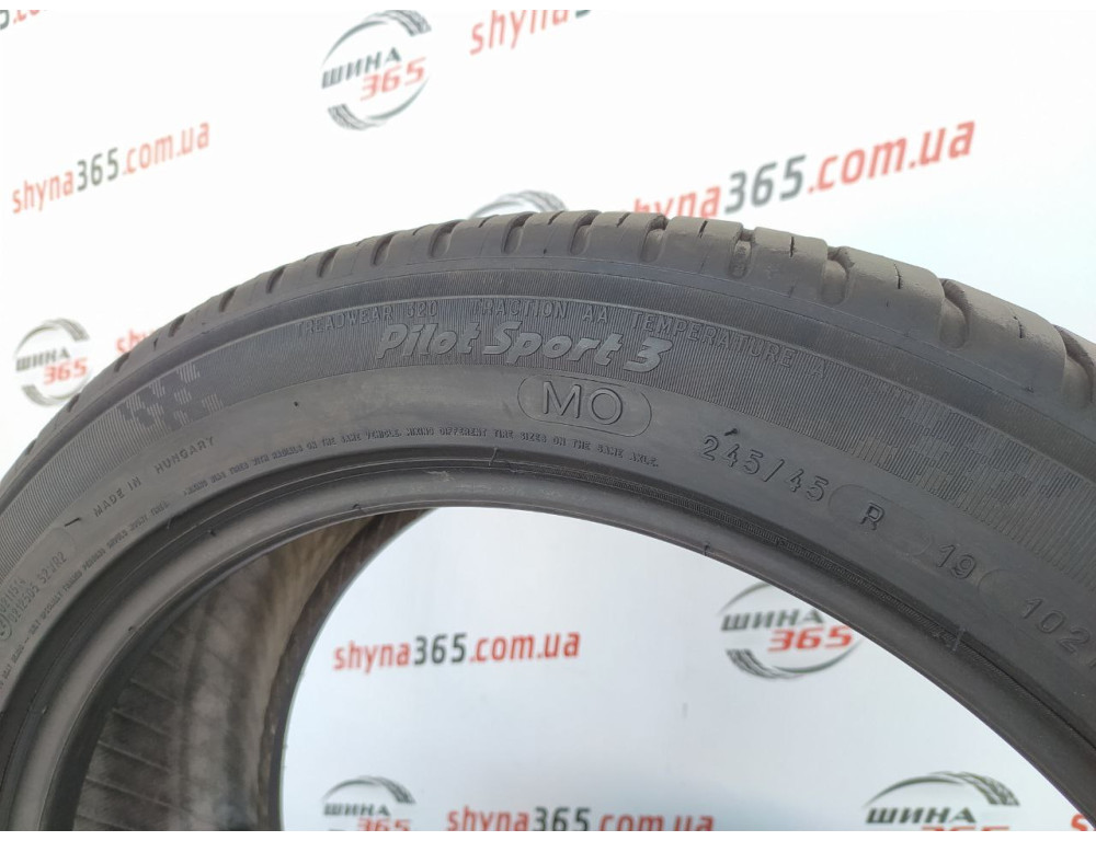 245/45 R19 MICHELIN PILOT SPORT 3 7mm