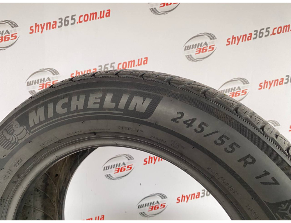 245/55 R17 MICHELIN PILOT ALPIN 5 6mm
