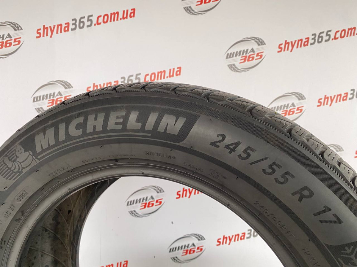 245/55 R17 MICHELIN PILOT ALPIN 5 6mm
