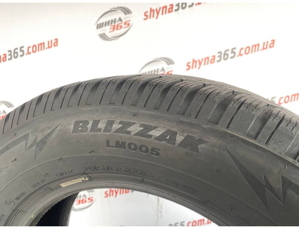 215/65 R16 BRIDGESTONE BLIZZAK LM005 4mm
