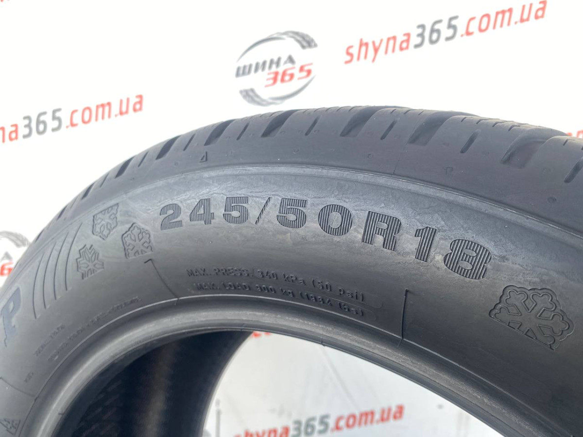 245/50 R18 DUNLOP SP WINTER SPORT 4D RUN FLAT 6mm