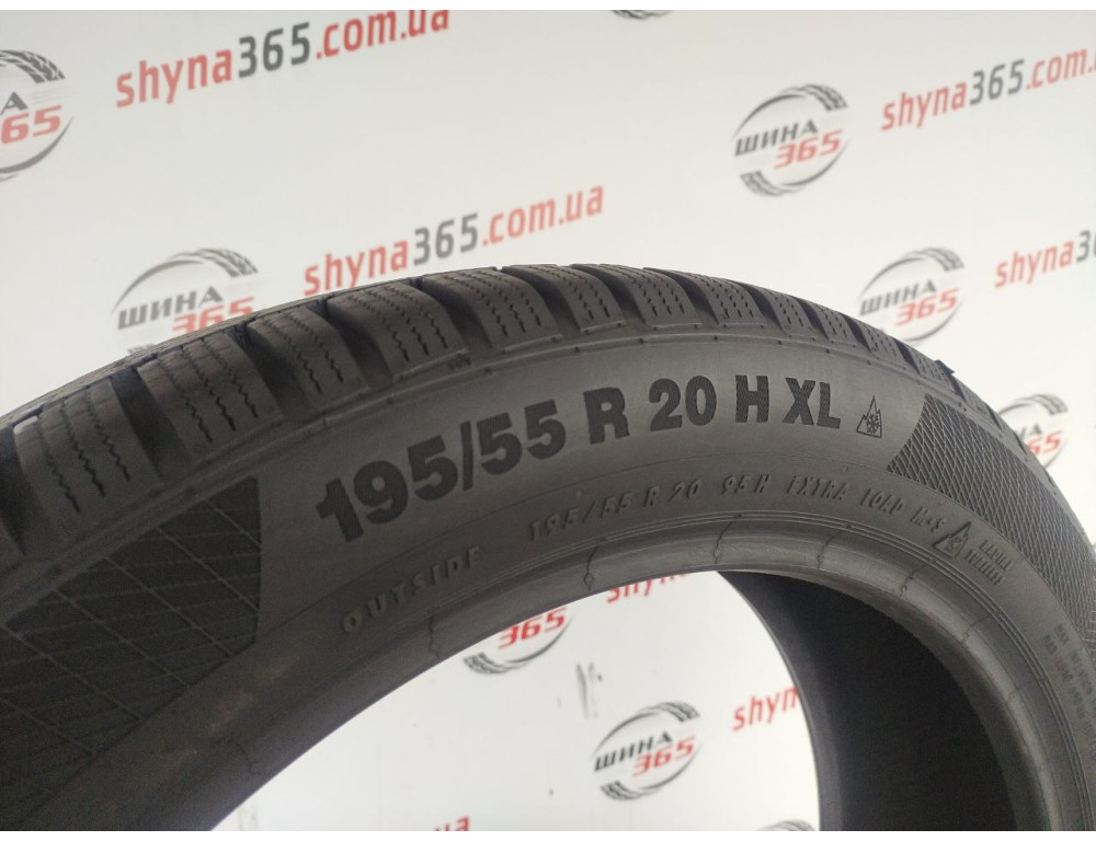 195/55 R20 CONTINENTAL WINTERCONTACT TS850P 8mm