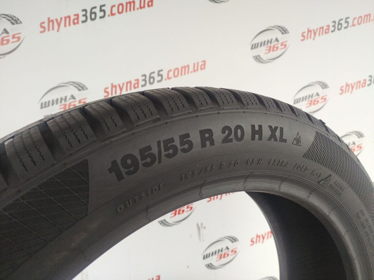 195/55 R20 CONTINENTAL WINTERCONTACT TS850P 8mm