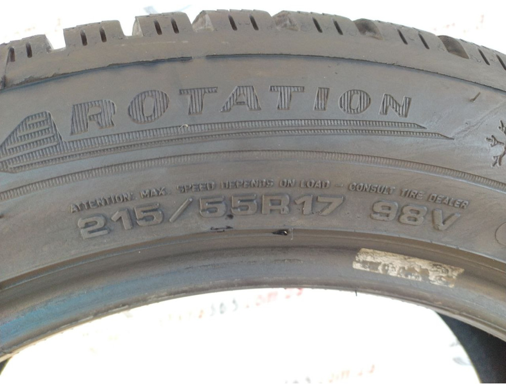 215/55 R17 DUNLOP WINTER SPORT 5 7mm