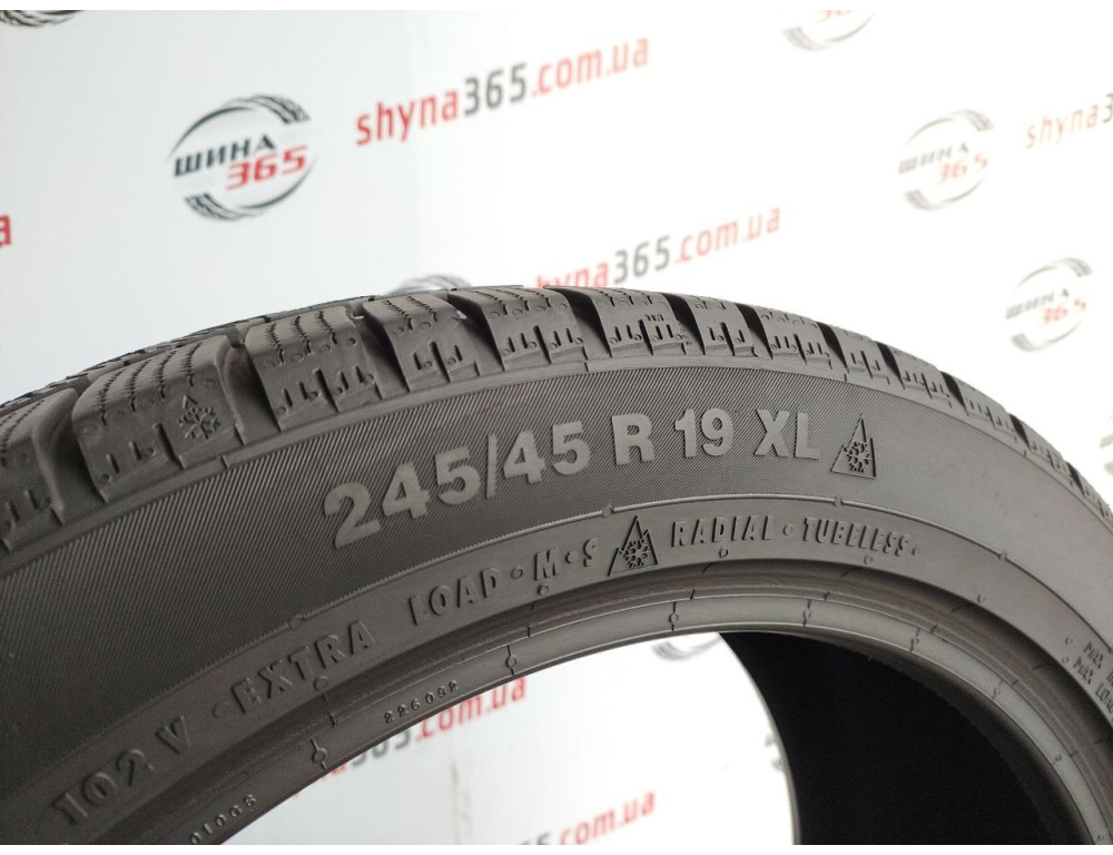245/45 R19 CONTINENTAL CONTIWINTERCONTACT TS830P 6mm