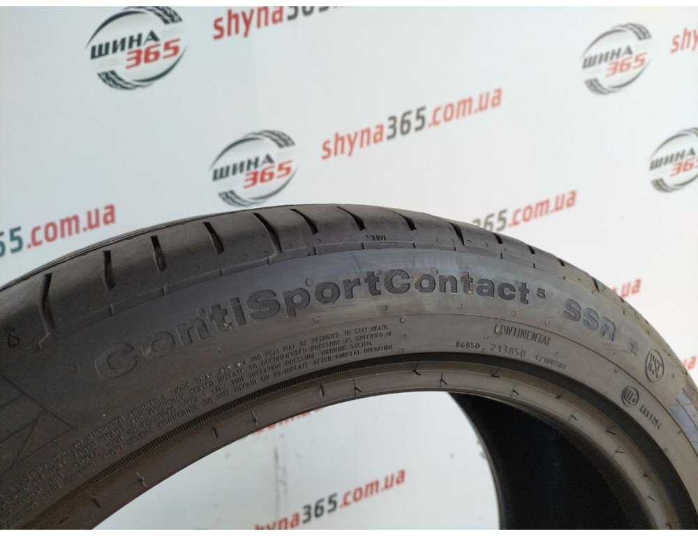 225/45 R19 CONTINENTAL CONTISPORTCONTACT 5 RUN FLAT 6mm
