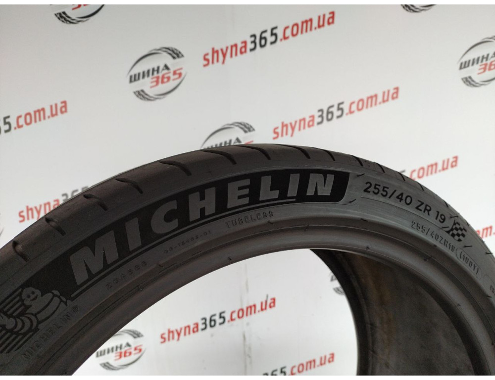 255/40 R19 MICHELIN PILOT SPORT 4 4mm