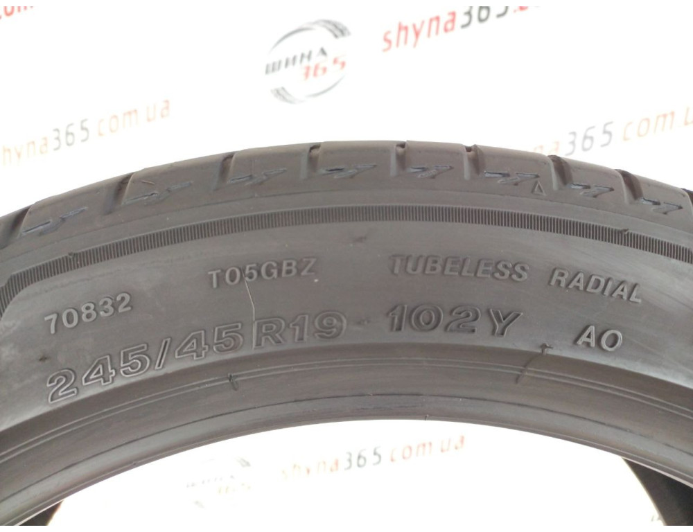 245/45 R19 BRIDGESTONE TURANZA T005 B-SILENT 5mm